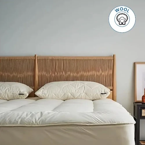 wool mattress pad